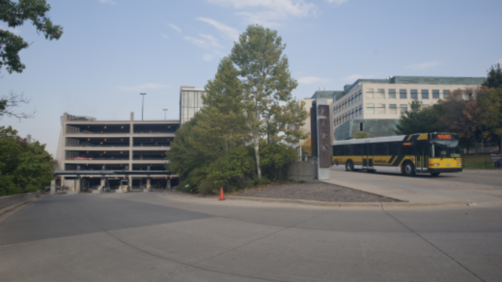 Newton Road Ramp Parking and Transportation The University of Iowa